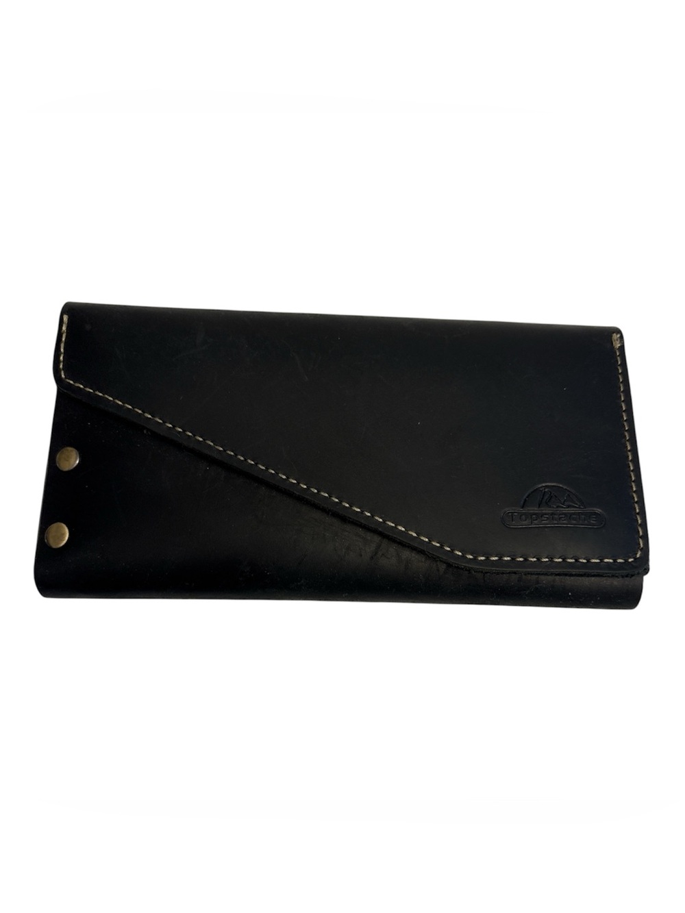Cellphone case made to fit on belt magnetic closure inside pocket for cards